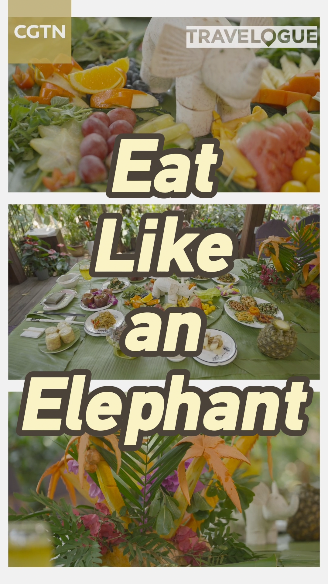 Eat like an elephant in Xishuangbanna