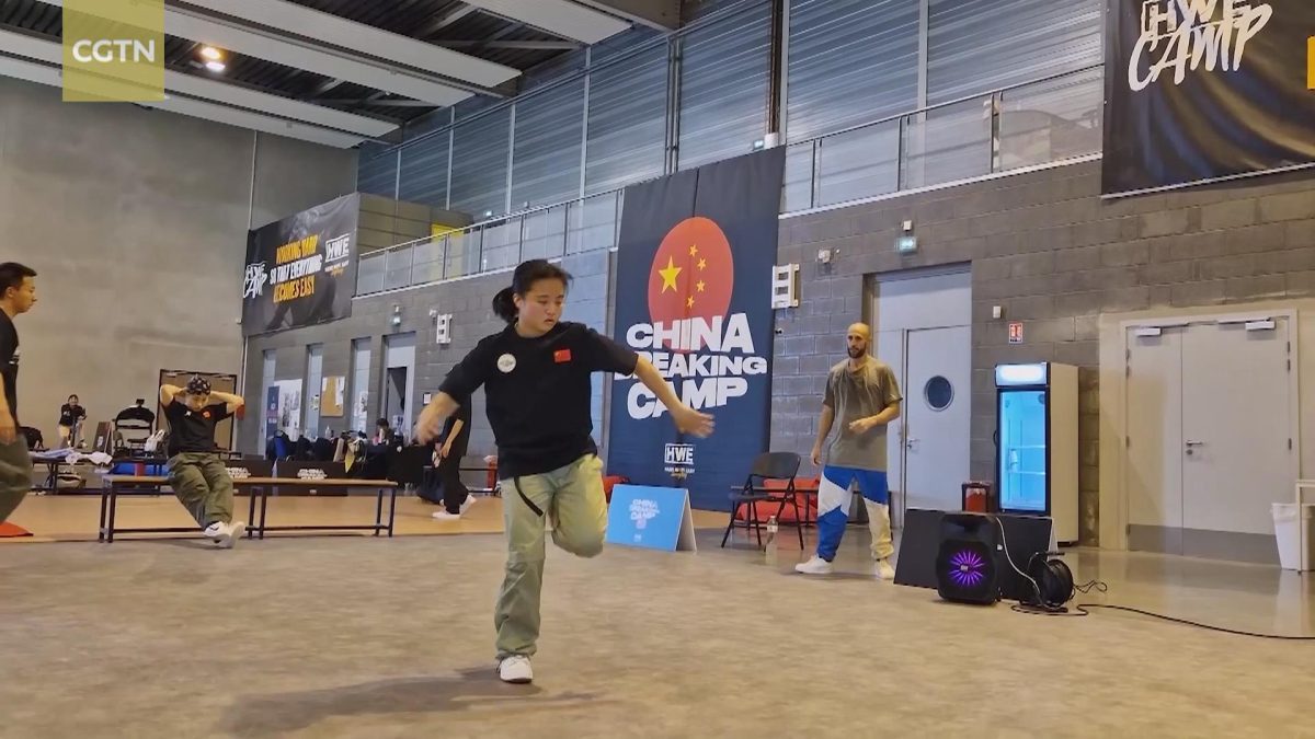 Training journey of Chinese breakdancing team